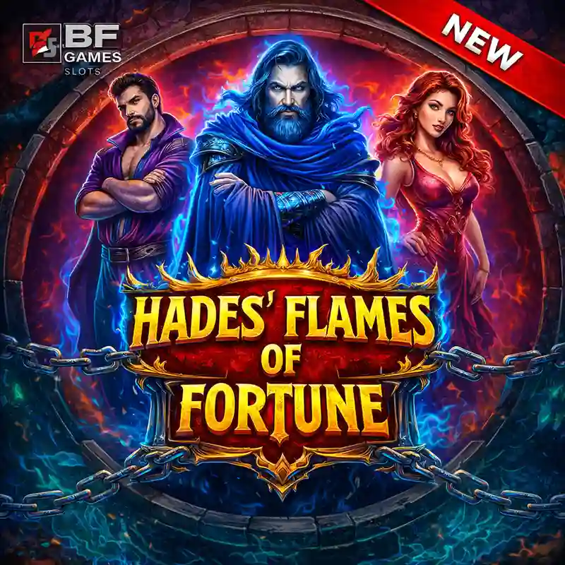 Hades' Flames of Fortune Slot Machine Logo